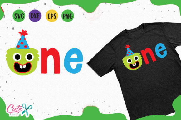 1st Birthday Boy Monster Party Design