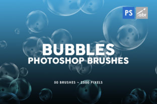 50 Bubble Photoshop Stamp Brushes: A Creative Tool for Designers and Artists