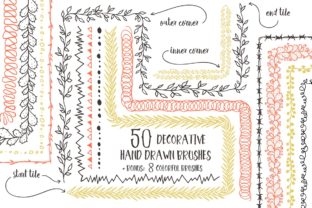50 Vector Pattern Brushes for Adobe Illustrator
