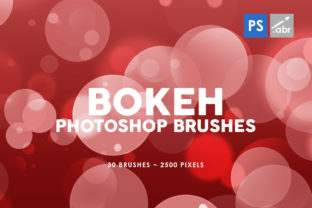 Bokeh Photoshop Stamp Brushes for Creative Design
