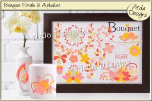Bouquet Florals Alphabet