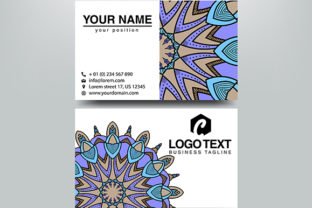 Business Card Decorative Design Template 3: A Versatile Tool for Creative Expression