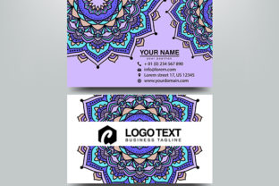 Business Card Decorative Design Template 5: A Vintage-Inspired Ornamental Option for Creative Professionals