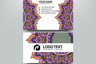 Business Card Decorative Design Template 7