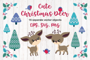 Cute Christmas Deer