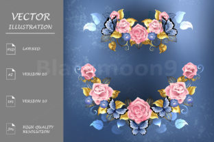 Garland of Pink Roses: A Symbol of Elegance and Modern Design