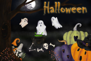 Hand-drawn Halloween Magic