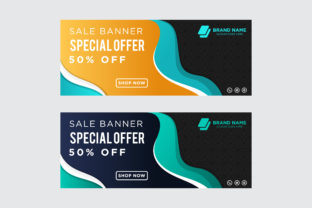 Horizontal Sale Banner Flower Pattern: A Versatile Design Asset for Marketing and Branding