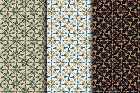 Leaf Pattern Pastel Color: A Versatile Vector Illustration for Modern Design