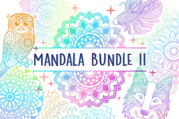 Mandala Bundle II - 25 Cut Files: A Versatile Resource for Creative Projects