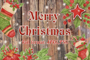 Merry Christmas Watercolor Set