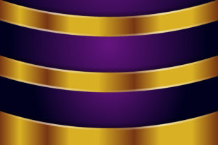 Purple Gold Background Curve Design