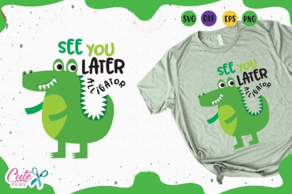 See You Later Alligator: A Versatile Design for Creative Projects