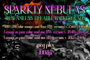 Sparkly Nebulas: A Cosmic Design Asset