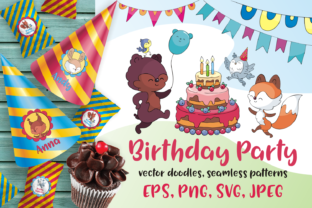 Woodland Birthday Animals: A Creative Resource for Design and Decoration